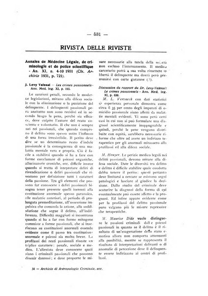 Archivio di antropologia criminale, psichiatria e medicina legale organo ufficiale della Associazione italiana di medicina legale e delle assicurazioni