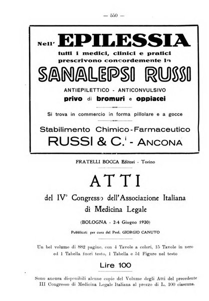 Archivio di antropologia criminale, psichiatria e medicina legale organo ufficiale della Associazione italiana di medicina legale e delle assicurazioni