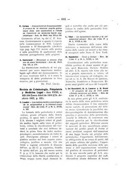 Archivio di antropologia criminale, psichiatria e medicina legale organo ufficiale della Associazione italiana di medicina legale e delle assicurazioni