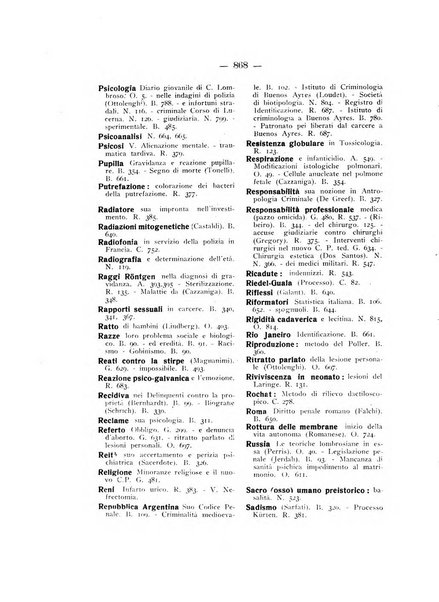 Archivio di antropologia criminale, psichiatria e medicina legale organo ufficiale della Associazione italiana di medicina legale e delle assicurazioni