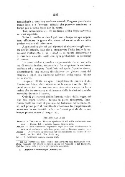 Archivio di antropologia criminale, psichiatria e medicina legale organo ufficiale della Associazione italiana di medicina legale e delle assicurazioni