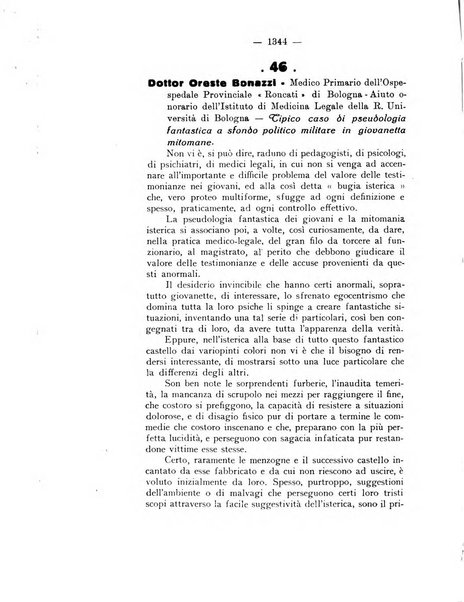 Archivio di antropologia criminale, psichiatria e medicina legale organo ufficiale della Associazione italiana di medicina legale e delle assicurazioni