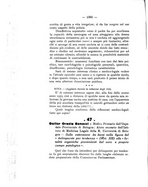 Archivio di antropologia criminale, psichiatria e medicina legale organo ufficiale della Associazione italiana di medicina legale e delle assicurazioni