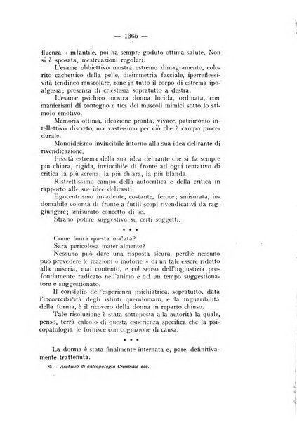 Archivio di antropologia criminale, psichiatria e medicina legale organo ufficiale della Associazione italiana di medicina legale e delle assicurazioni