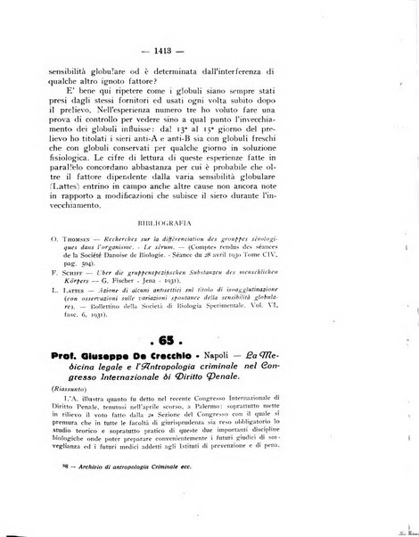 Archivio di antropologia criminale, psichiatria e medicina legale organo ufficiale della Associazione italiana di medicina legale e delle assicurazioni