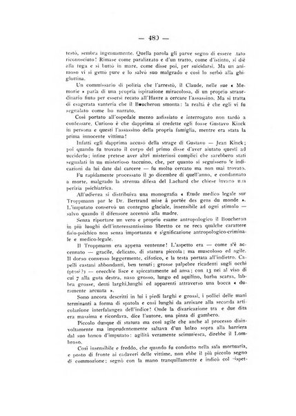 Archivio di antropologia criminale, psichiatria e medicina legale organo ufficiale della Associazione italiana di medicina legale e delle assicurazioni