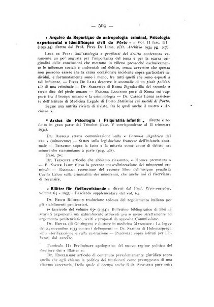 Archivio di antropologia criminale, psichiatria e medicina legale organo ufficiale della Associazione italiana di medicina legale e delle assicurazioni