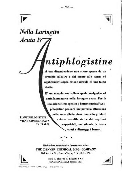 Archivio di antropologia criminale, psichiatria e medicina legale organo ufficiale della Associazione italiana di medicina legale e delle assicurazioni