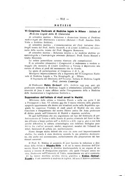 Archivio di antropologia criminale, psichiatria e medicina legale organo ufficiale della Associazione italiana di medicina legale e delle assicurazioni