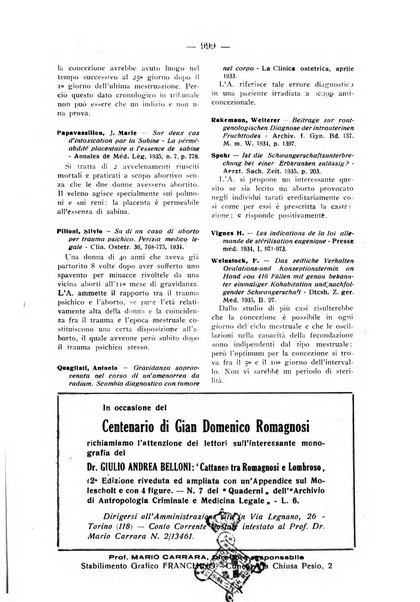 Archivio di antropologia criminale, psichiatria e medicina legale organo ufficiale della Associazione italiana di medicina legale e delle assicurazioni