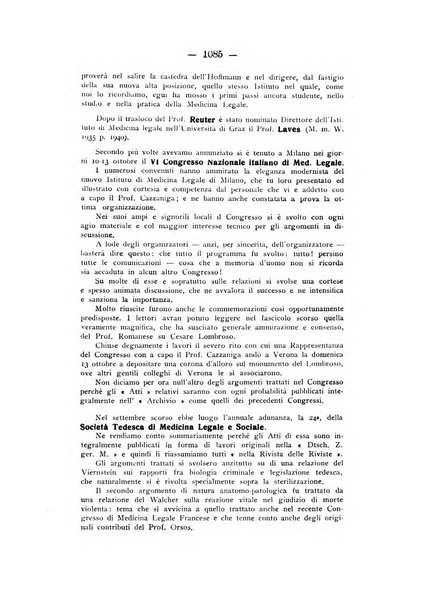 Archivio di antropologia criminale, psichiatria e medicina legale organo ufficiale della Associazione italiana di medicina legale e delle assicurazioni