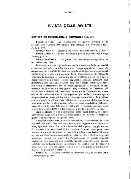 Archivio di antropologia criminale, psichiatria e medicina legale organo ufficiale della Associazione italiana di medicina legale e delle assicurazioni