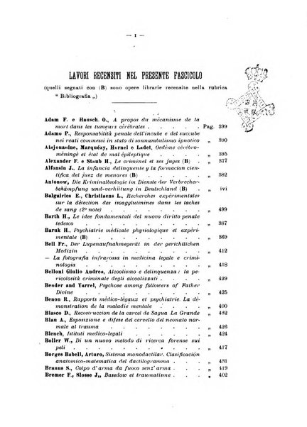 Archivio di antropologia criminale, psichiatria e medicina legale organo ufficiale della Associazione italiana di medicina legale e delle assicurazioni