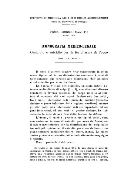 Archivio di antropologia criminale, psichiatria e medicina legale organo ufficiale della Associazione italiana di medicina legale e delle assicurazioni