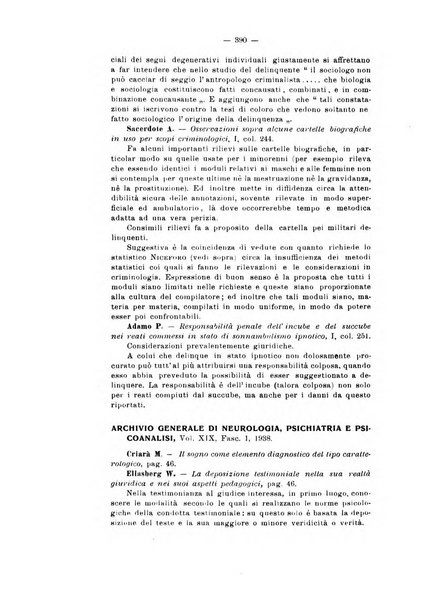 Archivio di antropologia criminale, psichiatria e medicina legale organo ufficiale della Associazione italiana di medicina legale e delle assicurazioni