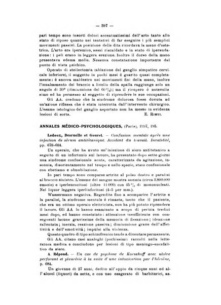 Archivio di antropologia criminale, psichiatria e medicina legale organo ufficiale della Associazione italiana di medicina legale e delle assicurazioni