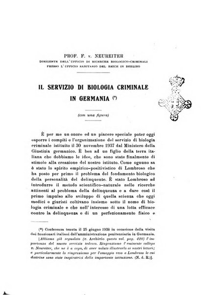 Archivio di antropologia criminale, psichiatria e medicina legale organo ufficiale della Associazione italiana di medicina legale e delle assicurazioni