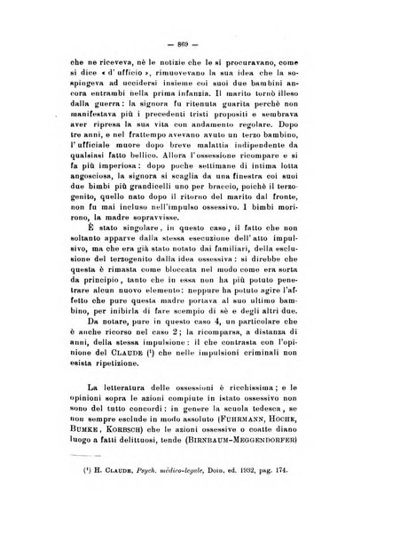 Archivio di antropologia criminale, psichiatria e medicina legale organo ufficiale della Associazione italiana di medicina legale e delle assicurazioni