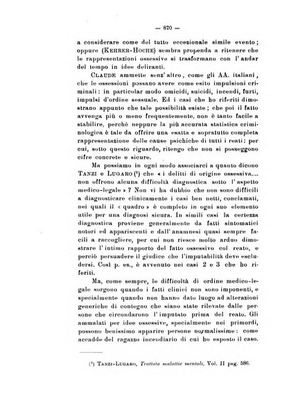 Archivio di antropologia criminale, psichiatria e medicina legale organo ufficiale della Associazione italiana di medicina legale e delle assicurazioni