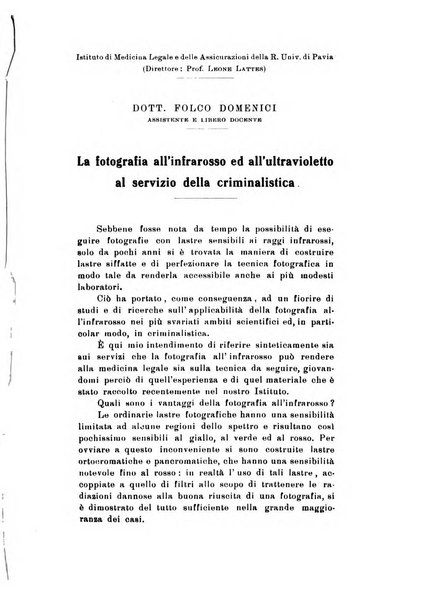 Archivio di antropologia criminale, psichiatria e medicina legale organo ufficiale della Associazione italiana di medicina legale e delle assicurazioni