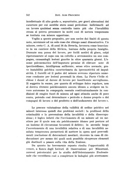 Archivio di antropologia criminale, psichiatria e medicina legale organo ufficiale della Associazione italiana di medicina legale e delle assicurazioni