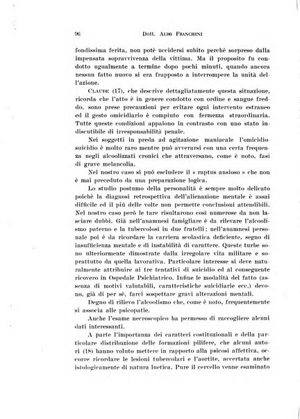 Archivio di antropologia criminale, psichiatria e medicina legale organo ufficiale della Associazione italiana di medicina legale e delle assicurazioni