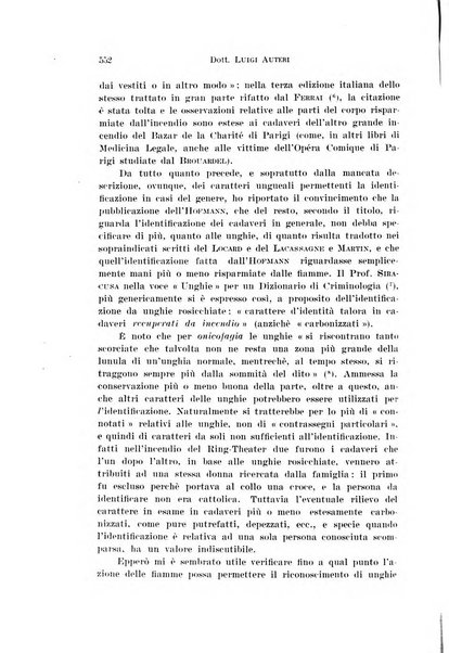 Archivio di antropologia criminale, psichiatria e medicina legale organo ufficiale della Associazione italiana di medicina legale e delle assicurazioni