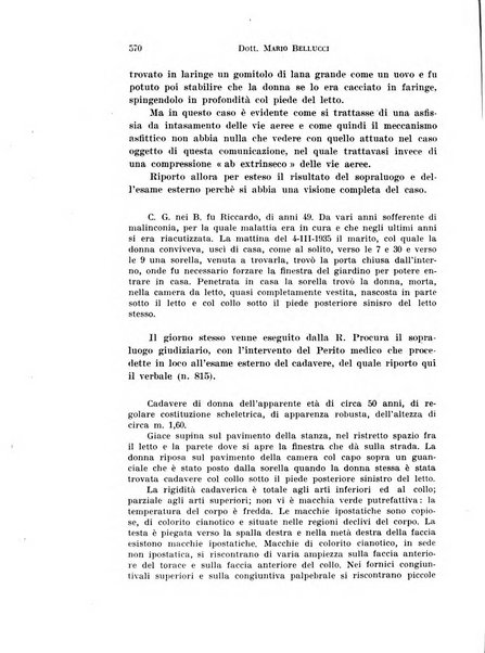 Archivio di antropologia criminale, psichiatria e medicina legale organo ufficiale della Associazione italiana di medicina legale e delle assicurazioni