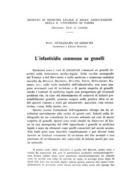 Archivio di antropologia criminale, psichiatria e medicina legale organo ufficiale della Associazione italiana di medicina legale e delle assicurazioni