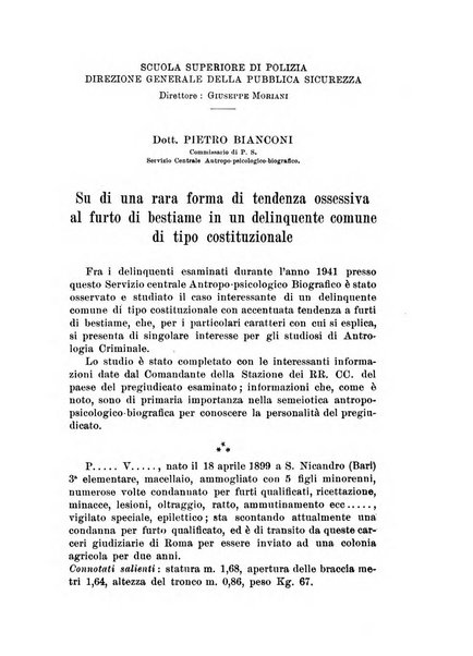 Archivio di antropologia criminale, psichiatria e medicina legale organo ufficiale della Associazione italiana di medicina legale e delle assicurazioni