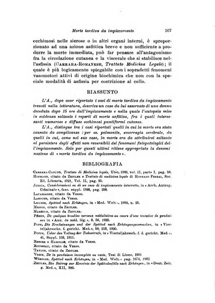 Archivio di antropologia criminale, psichiatria e medicina legale organo ufficiale della Associazione italiana di medicina legale e delle assicurazioni