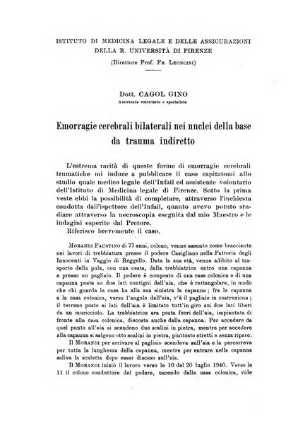 Archivio di antropologia criminale, psichiatria e medicina legale organo ufficiale della Associazione italiana di medicina legale e delle assicurazioni