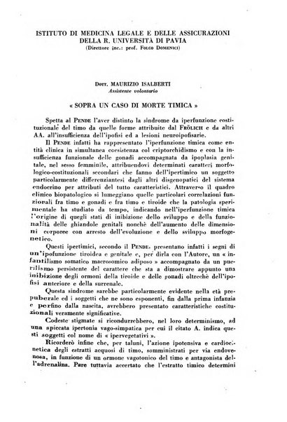 Archivio di antropologia criminale, psichiatria e medicina legale organo ufficiale della Associazione italiana di medicina legale e delle assicurazioni