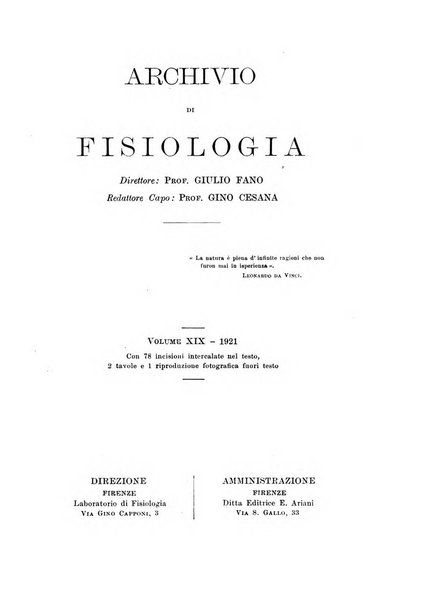 Archivio di fisiologia