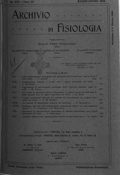 Archivio di fisiologia