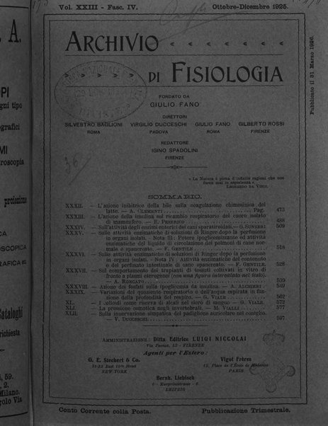 Archivio di fisiologia