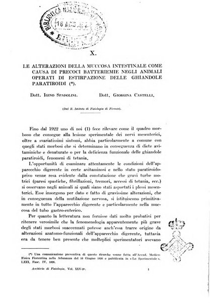 Archivio di fisiologia