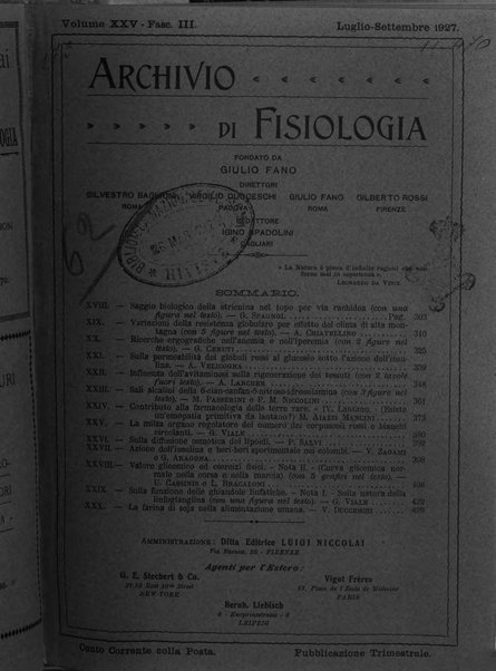 Archivio di fisiologia