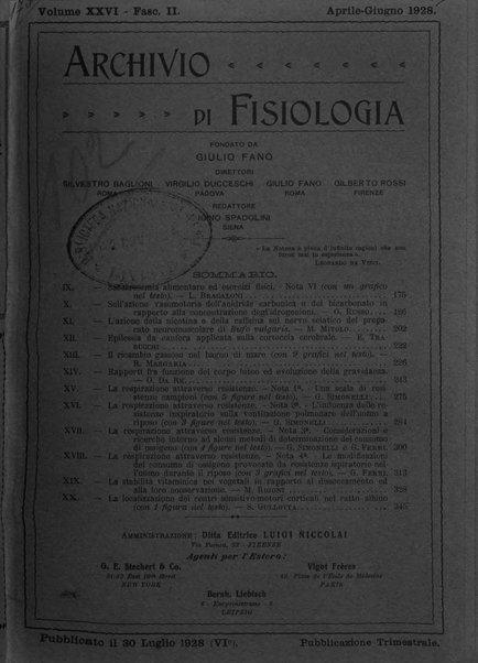 Archivio di fisiologia