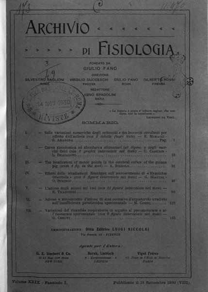 Archivio di fisiologia