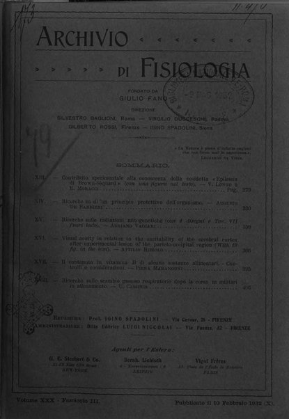 Archivio di fisiologia