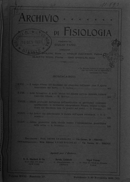 Archivio di fisiologia