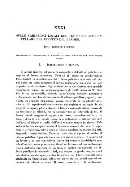 Archivio di fisiologia