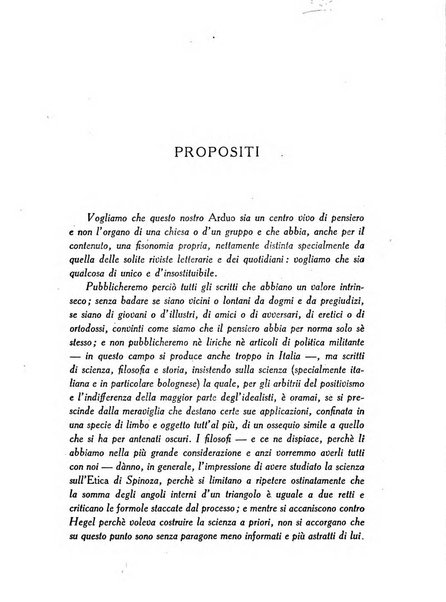 L'arduo rivista mensile di scienza, filosofia, storia