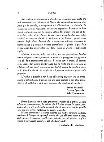 L'arduo rivista mensile di scienza, filosofia, storia