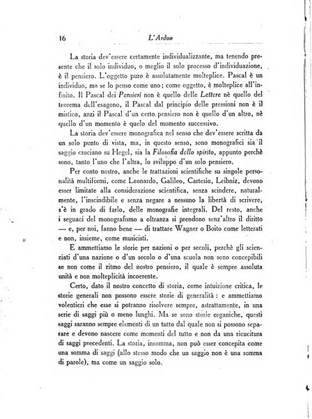 L'arduo rivista mensile di scienza, filosofia, storia