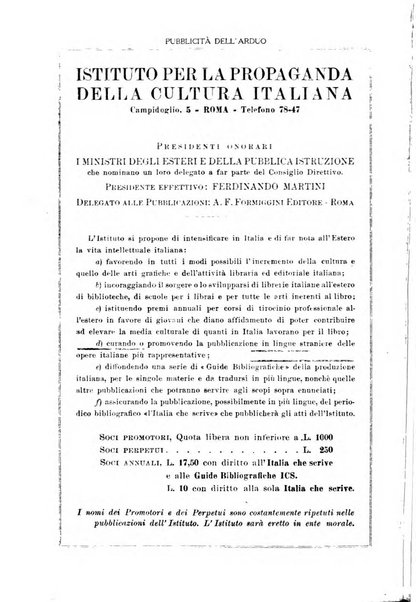 L'arduo rivista mensile di scienza, filosofia, storia