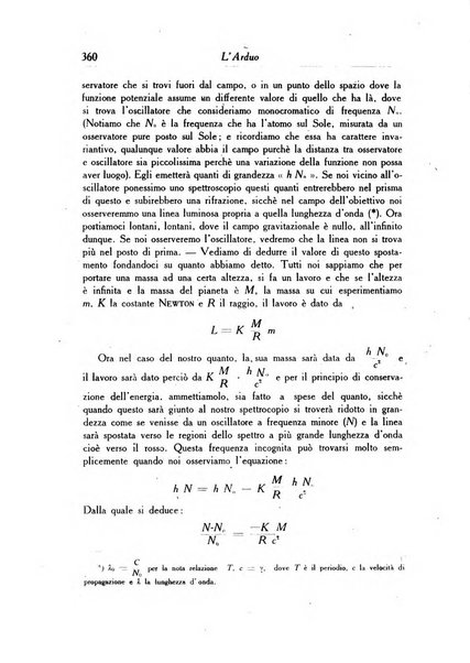 L'arduo rivista mensile di scienza, filosofia, storia