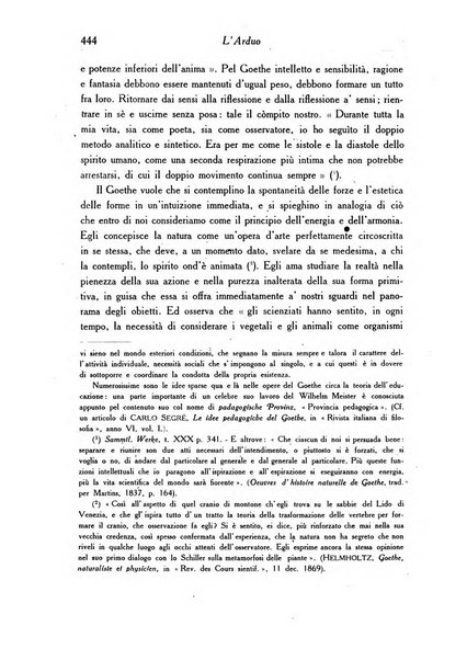 L'arduo rivista mensile di scienza, filosofia, storia