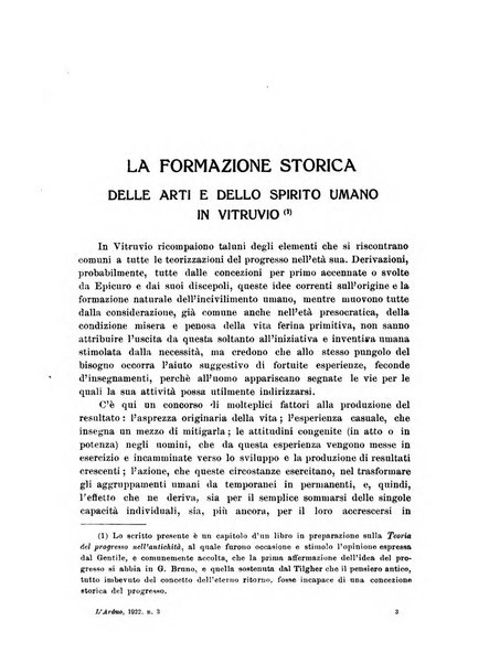 L'arduo rivista mensile di scienza, filosofia, storia